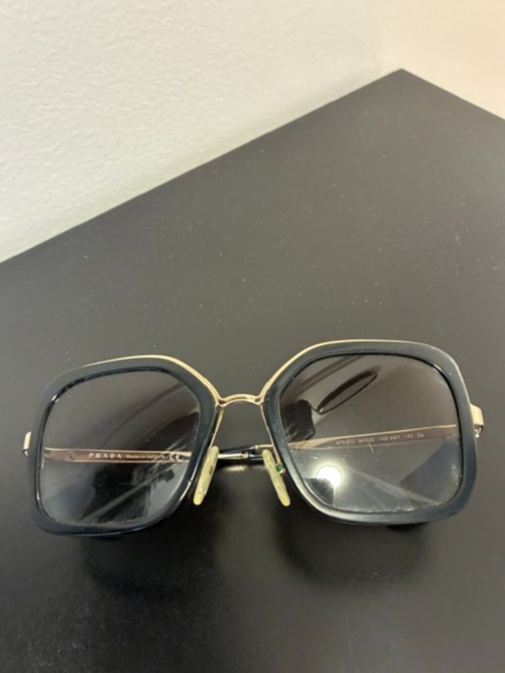 prada black sunglasses
